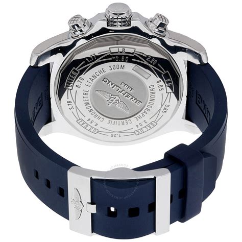 breitling super avenger ii mariner blue dial with numbers|Breitling Super Avenger II Stainless Steel / Mariner Blue / .